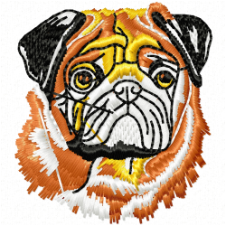 Dogs Embroidery Design 2 Dogs Embroidery Design 2